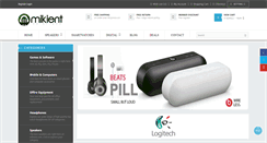 Desktop Screenshot of mikient.com